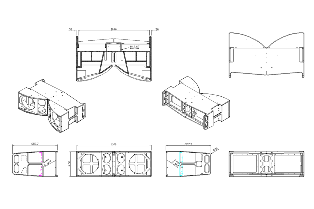 X212AF Cabinet-Model