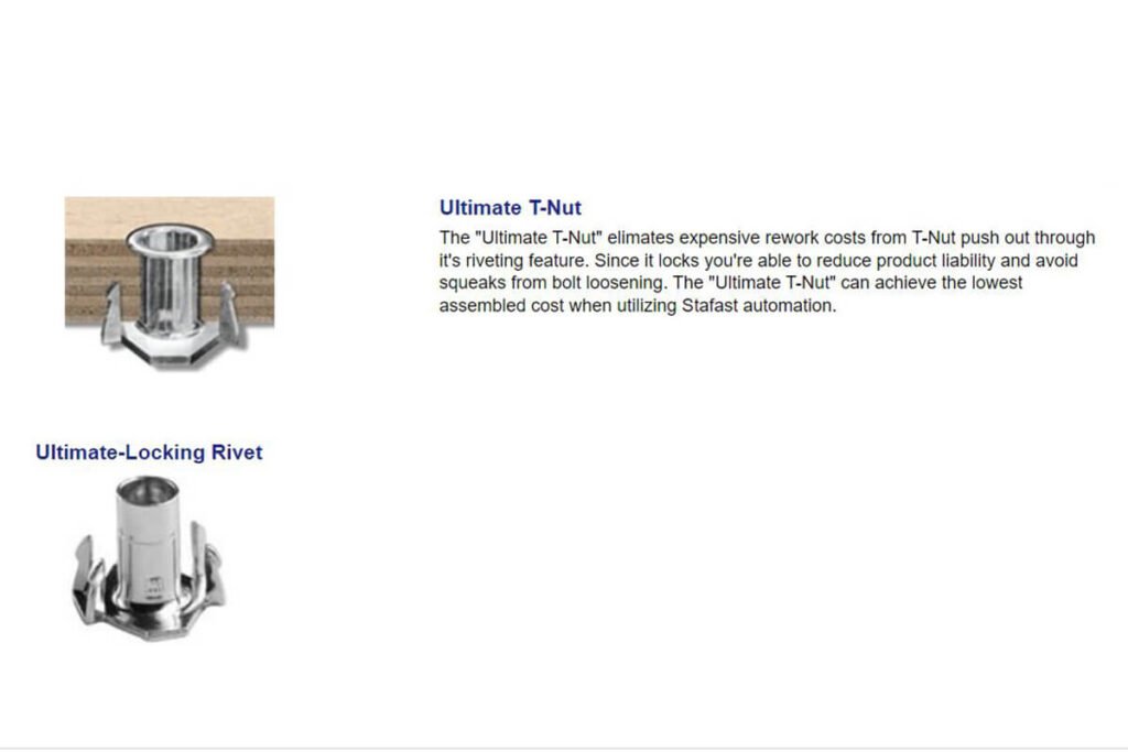 1Ultimate rivet t-nut technology