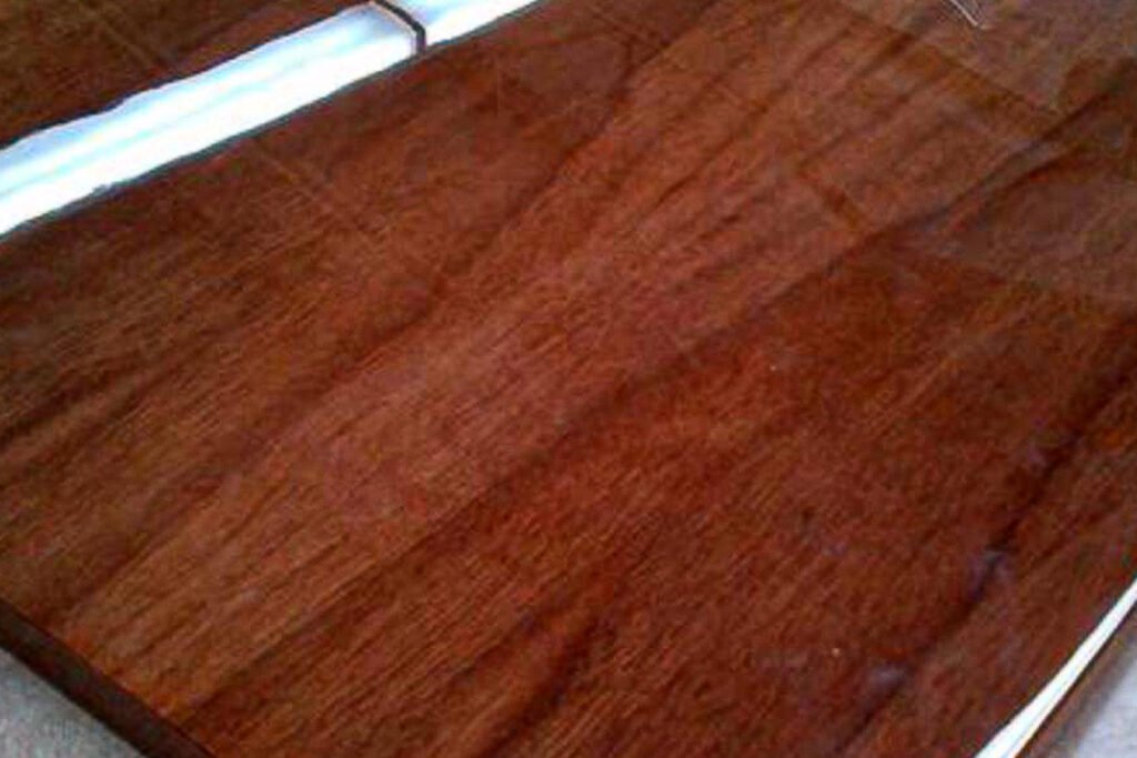 Clear gloss finish